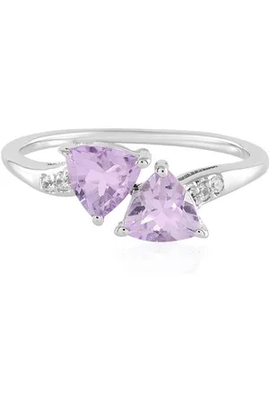 Cavill Silberring Brasilianischer Lavendel Amethyst 925 Silber Ring, 1,42ct (1-tlg) - Verkäufer: Juwelo Deutschland GmbH