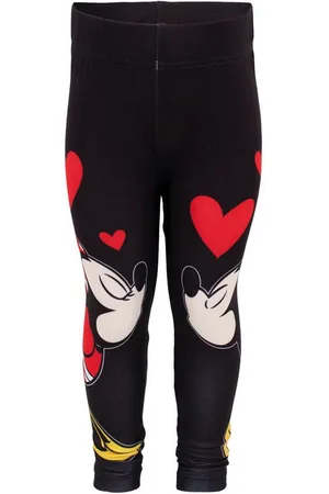 Disney Leggings Minnie Mickey Maus Mädchen Kinder Leggings Hose Gr. 92 bis 128 - Verkäufer: WS-Trend