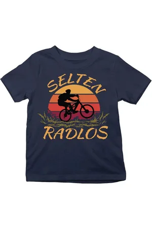Youth Designz Print-Shirt "Selten Radlos" Kinder T-Shirt mit Lustigen Print Geschenk mit witzigen Motiv - Verkäufer: EmDa Trading GmbH