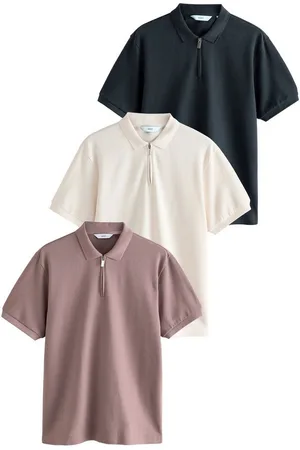 Next Poloshirt Strukturierte Relaxed Fit Poloshirts im 3er-Pack (3-tlg) - Verkäufer: Germany GmbH