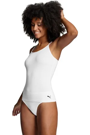 PUMA Spaghettitop WOMEN CAMISOLE 1P HANG Mit verstellbaren Trägern für eine individuelle Passform