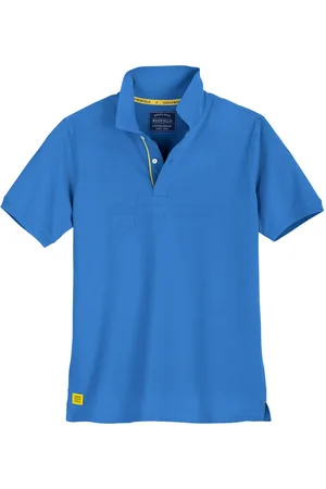Redfield Poloshirt Übergrößen Poloshirt dezenter Print - Verkäufer: bigtex