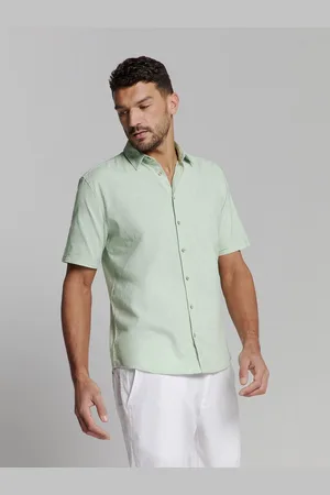 No Excess Langarmhemd Linnen shirt