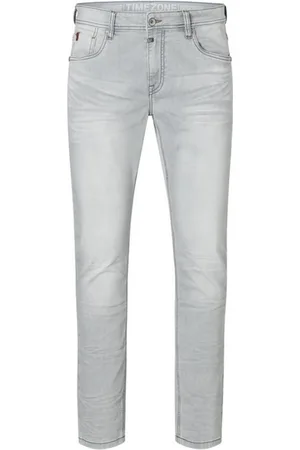 Timezone 5-Pocket-Jeans EduardoTZ - light grey wash - Verkäufer: Melange-shop