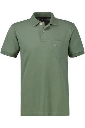 Lerros Poloshirt mit Logo Stickerei