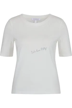 Sportalm Rundhalsshirt mit schimmerndem Frontprint