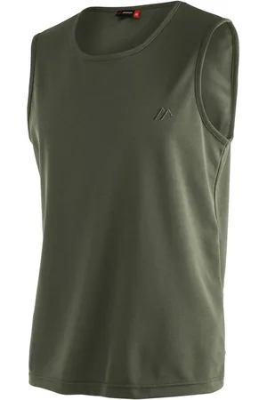 Maier Sports Funktionsshirt Peter Herren rundhals Tank-Top, pique Outdoor-Shirt, schnelltrocknend