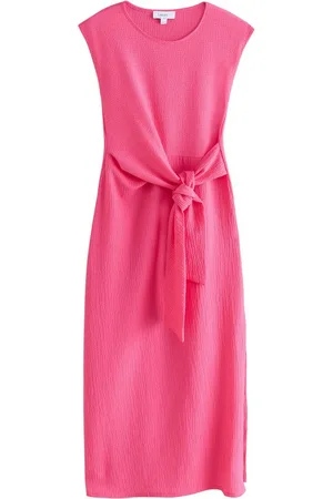 Next Strandkleid Strukturiertes Kleid zum Binden, Kurzgröße (1-tlg) - Verkäufer: Germany GmbH