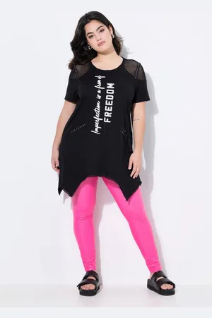 Angel of Style T-Shirt T-Shirt A-Linie Schmucknaht Schulter-Netz - Verkäufer: Popken Fashion Group