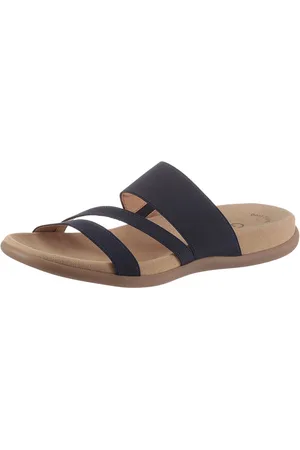 Gabor Pantolette, Keilabsatz, Sommerschuh, Schlappen mit atmungsaktivem Lederfutter