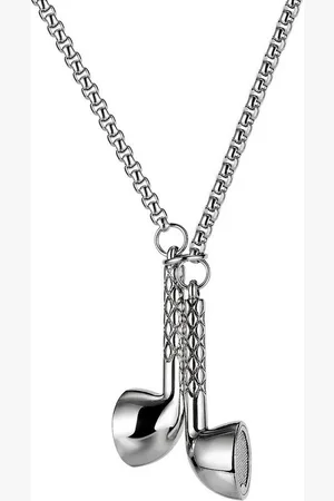 Alessandro Kette mit Anhänger DJ, aus 925 Sterling Silber