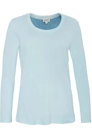 LIVING CRAFTS Pyjama Bio-Damen-Schlafshirt 