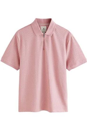 Next Poloshirt Strukturiertes Polo-Shirt mit RV-Kragen (1-tlg) - Verkäufer: Germany GmbH