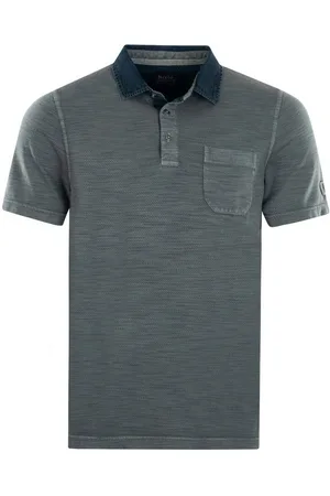 HAJO Poloshirt Herren Poloshirt Popcorn-Struktur - Verkäufer: Mode