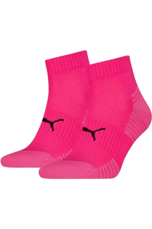 PUMA Kurzsocken UNISEX SPORT CUSHIONED QUARTER 2P (2 Paar) Rippenbündchen, optimierte Dämpfung für zusätzlichen Komfort