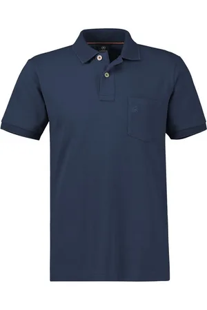 Lerros Poloshirt mit Logo Stickerei