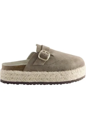 Next Forever Comfort® Leder-Espadrille-Clogs Clog (1-tlg) - Verkäufer: Germany GmbH