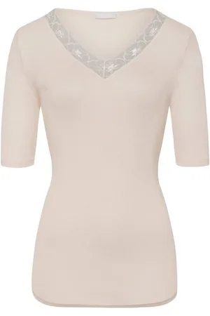 Hanro V-Shirt Woolen Lace - Verkäufer: HBOD