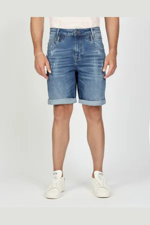 Gang Jeansshorts 94MARCO mit Doppelbunddetail