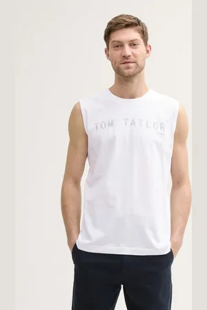 TOM TAILOR Tanktop Tanktop mit Logo-Print - Verkäufer: