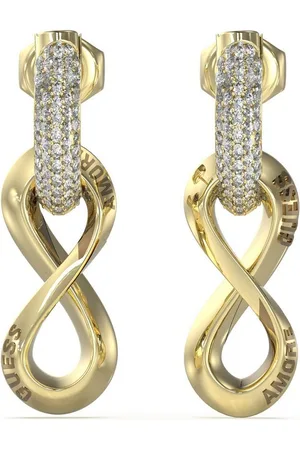 Guess Paar Ohrhänger Ohrhänger Infinity Gold Tone - Verkäufer: uhrcenter