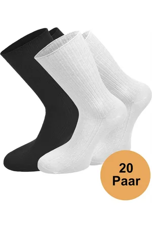Normani Diabetikersocken (20 Paar) Hygienisch Geruchshemmend Atmungsaktiv ohne einschneidendes Bündchen - Verkäufer: