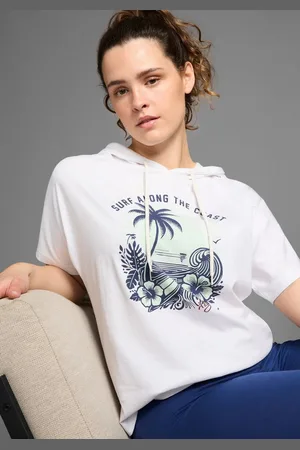 KangaROOS Kapuzenshirt lässig geschnitten mit Frontdruck