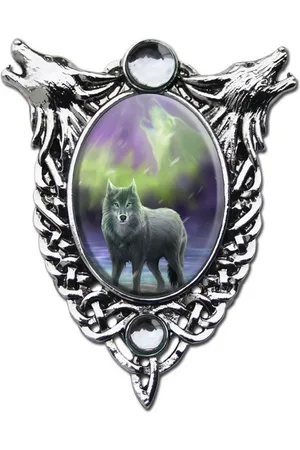 ANNE STOKES Kettenanhänger Anhänger Aura Wolf Schmuck Fantasy Einhorn Elfe Unicorn - Verkäufer: Holzenplotz