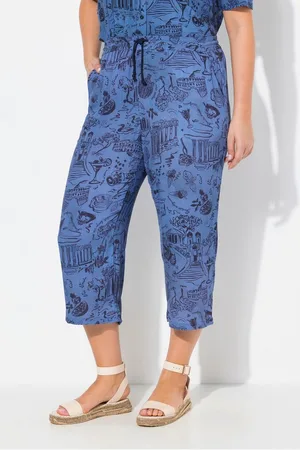 Ulla Popken Culotte Culotte Rose knielang weites Bein Elastikbund - Verkäufer: Popken Fashion Group