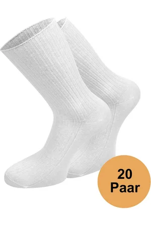 Normani Diabetikersocken (20 Paar) Hygienisch Geruchshemmend Atmungsaktiv ohne einschneidendes Bündchen - Verkäufer: