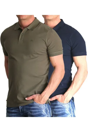 JACK & JONES Poloshirt (Set) Basic Shirt Unifarben im Doppelpack - Verkäufer: mailopoint