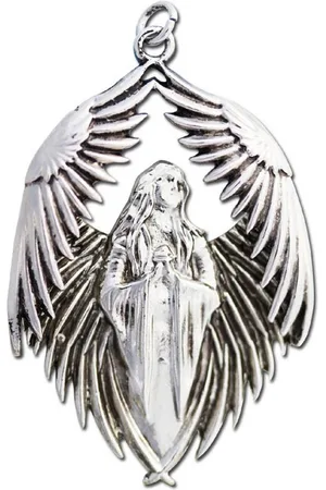 ANNE STOKES Engelanhänger Gebet für die Gefallenen Anhänger Schmuck - Engel - 38x45mm - Verkäufer: Holzenplotz