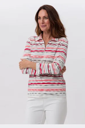 Frank Walder Langarm-Poloshirt mit Zip - Verkäufer: Held Fashion Retail