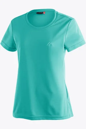 Maier Sports Funktionsshirt Waltraud Damen T-Shirt, schnelltrocknendes Freizeitshirt, Regular Fit