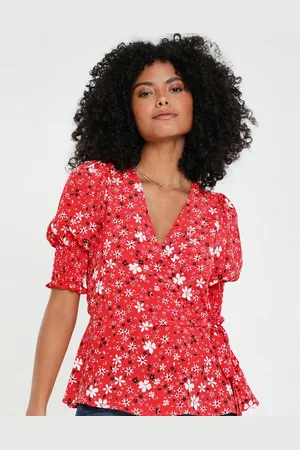Threadbare Wickelshirt mit kurzen Ärmeln - Verkäufer: onQuality