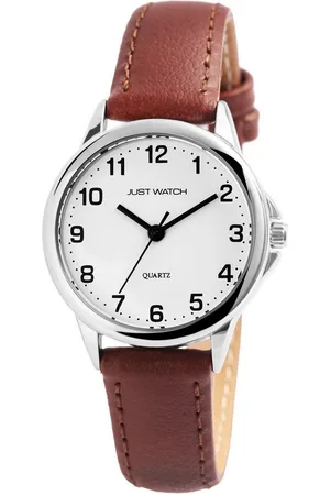 Just Watches Quarzuhr Brigitt mit Echtlederarmband, 3 ATM, inkl Geschenkbox - Verkäufer: Shaghafi GmbH