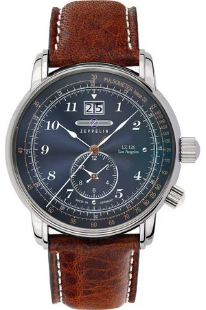 Zeppelin Quarzuhr 8644-3 Dual-Time Herrenuhr LZ126 Los Angeles 43mm 5ATM 8644-3 Dual-Time Herrenuhr LZ126 Los Angeles 43mm 5ATM - Verkäufer: Timeshop24