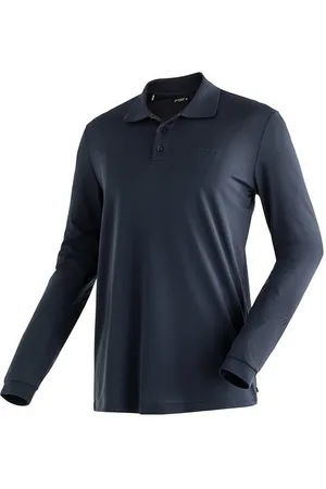 Maier Sports Poloshirt Herren Ulrich Poloshirt Langarm 15730 - Verkäufer: highway-shop