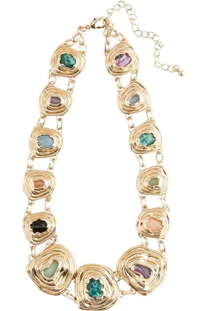 Next Statementkette Kette mit organischem Stein (1-tlg) - Verkäufer: Germany GmbH