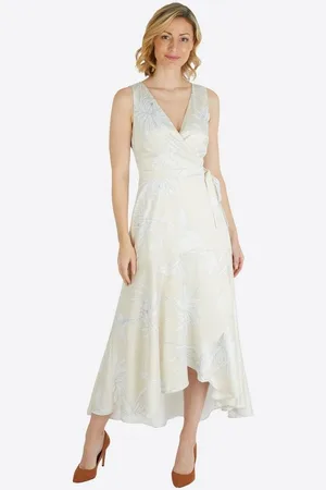 Kleo Abendkleid (1-tlg) fließender Satin im floralem Muster - Verkäufer: GUTEMARKEN