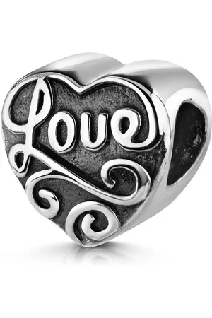 Materia Bead Bead Love/Liebe antik oxidiert 752, 925 Sterling Silber - Verkäufer: Schmuck