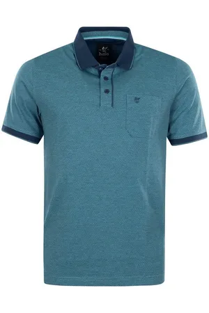 HAJO Poloshirt Herren Jacquard-Poloshirt - Verkäufer: Mode