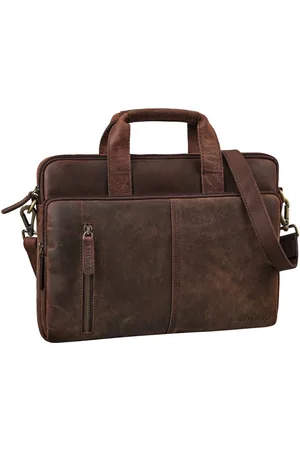 STILORD Laptoptasche "Raihn" Leder Umhängetasche Herren 13.3 - 14 Zoll - Verkäufer: Leder