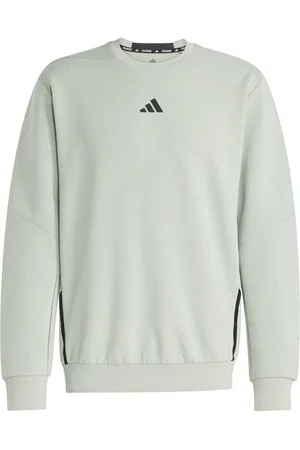 adidas Sweatshirt D4T CREW SWEATS SILGRN - Verkäufer: Sport Hübner