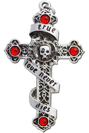 ANNE STOKES Kreuzanhänger Infinitas Anhänger Schmuck - Kreuze - 62x40mm - Verkäufer: Holzenplotz