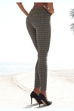 Lascana Leggings mit klassischem Karomuster