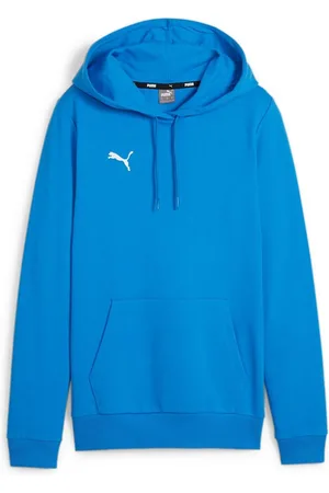 PUMA Sweatshirt teamGOAL Casuals Hoody Wmn IGNITE BLUE- WHITE - Verkäufer: gue-sport