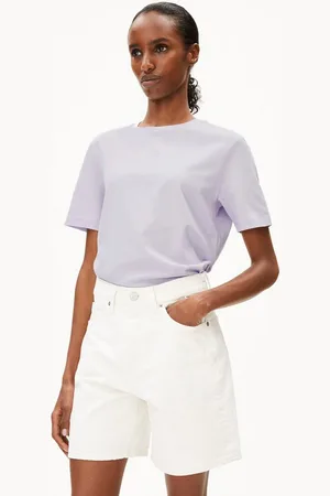 Armedangels T-Shirt LUALAA Damen T-Shirt aus Bio-Baumwolle Regular Fit (1-tlg) T-Shirt aus Bio-Baumwolle - Verkäufer: