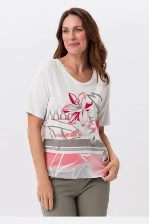 Frank Walder Kurzarmshirt mit floralem Motivprint - Verkäufer: Held Fashion Retail