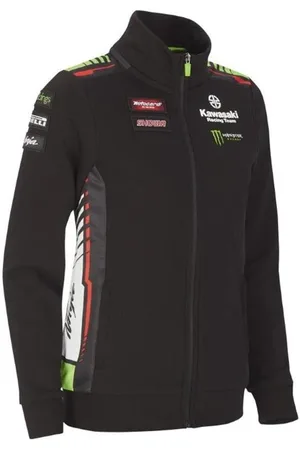 Kawasaki Sweatshirt WSBK Sweatshirt Jacke Ninja Damen Gr. L - Verkäufer: BikerWorld